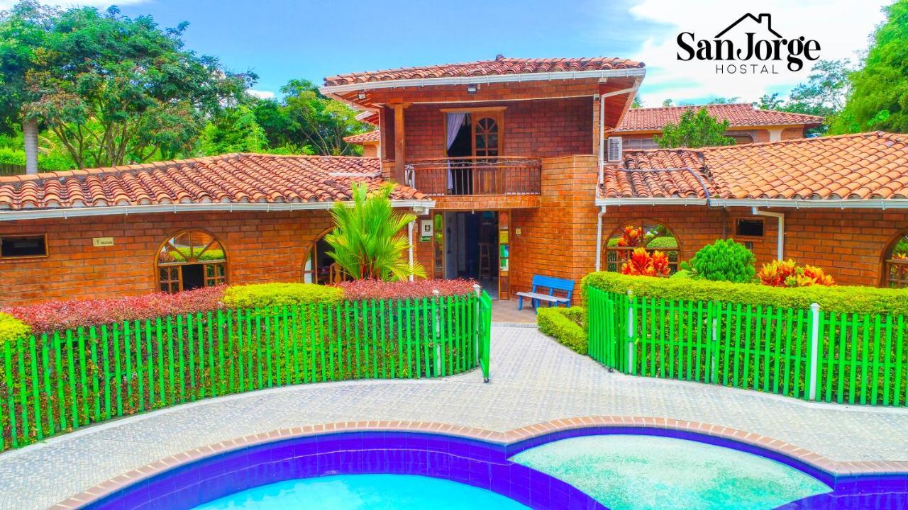 Hostal San Jorge Cerritos ภายนอก รูปภาพ