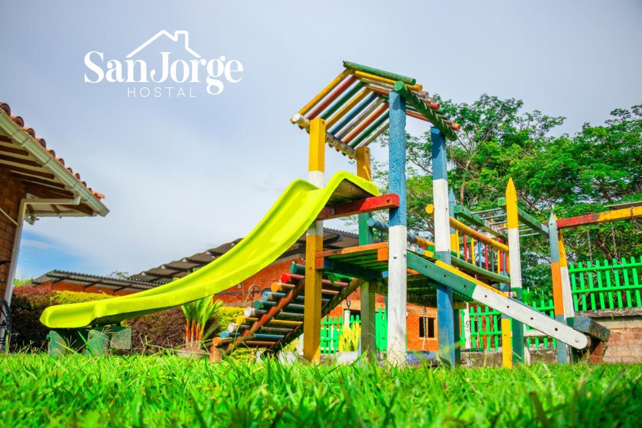 Hostal San Jorge Cerritos ภายนอก รูปภาพ