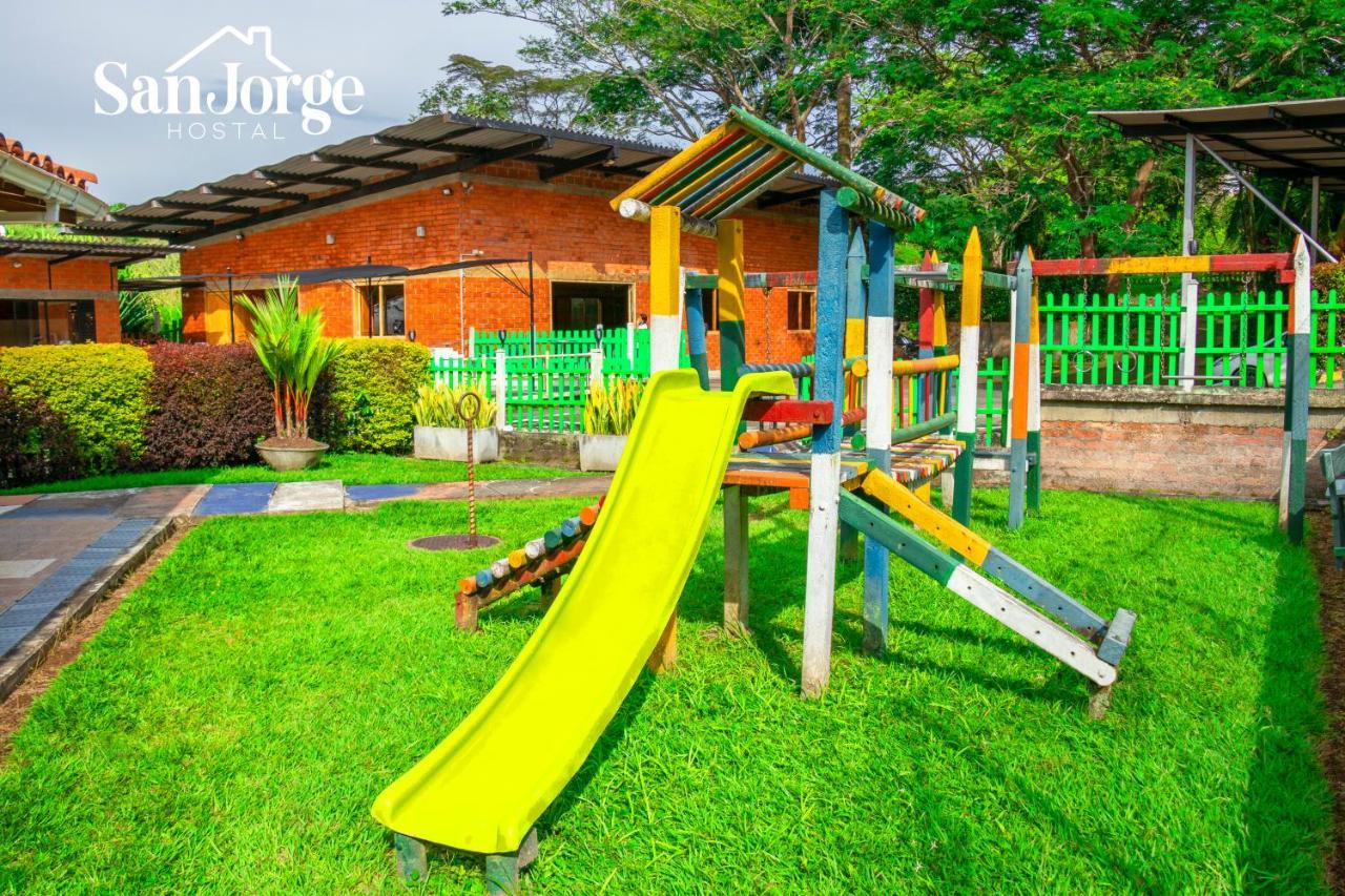 Hostal San Jorge Cerritos ภายนอก รูปภาพ