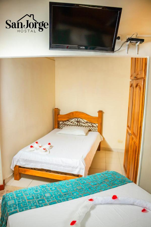 Hostal San Jorge Cerritos ภายนอก รูปภาพ