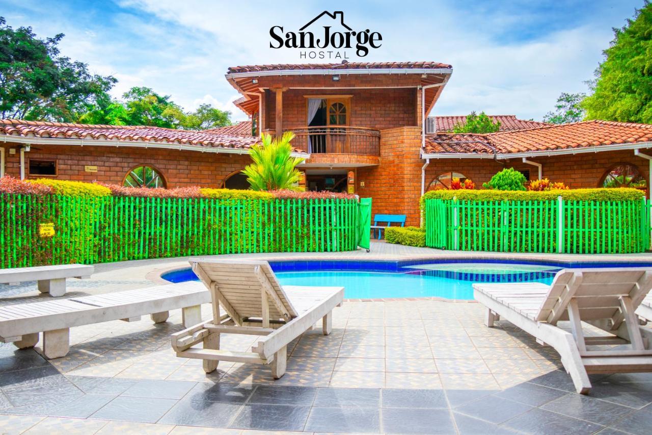 Hostal San Jorge Cerritos ภายนอก รูปภาพ