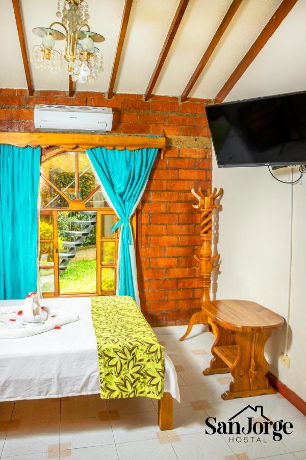 Hostal San Jorge Cerritos ภายนอก รูปภาพ