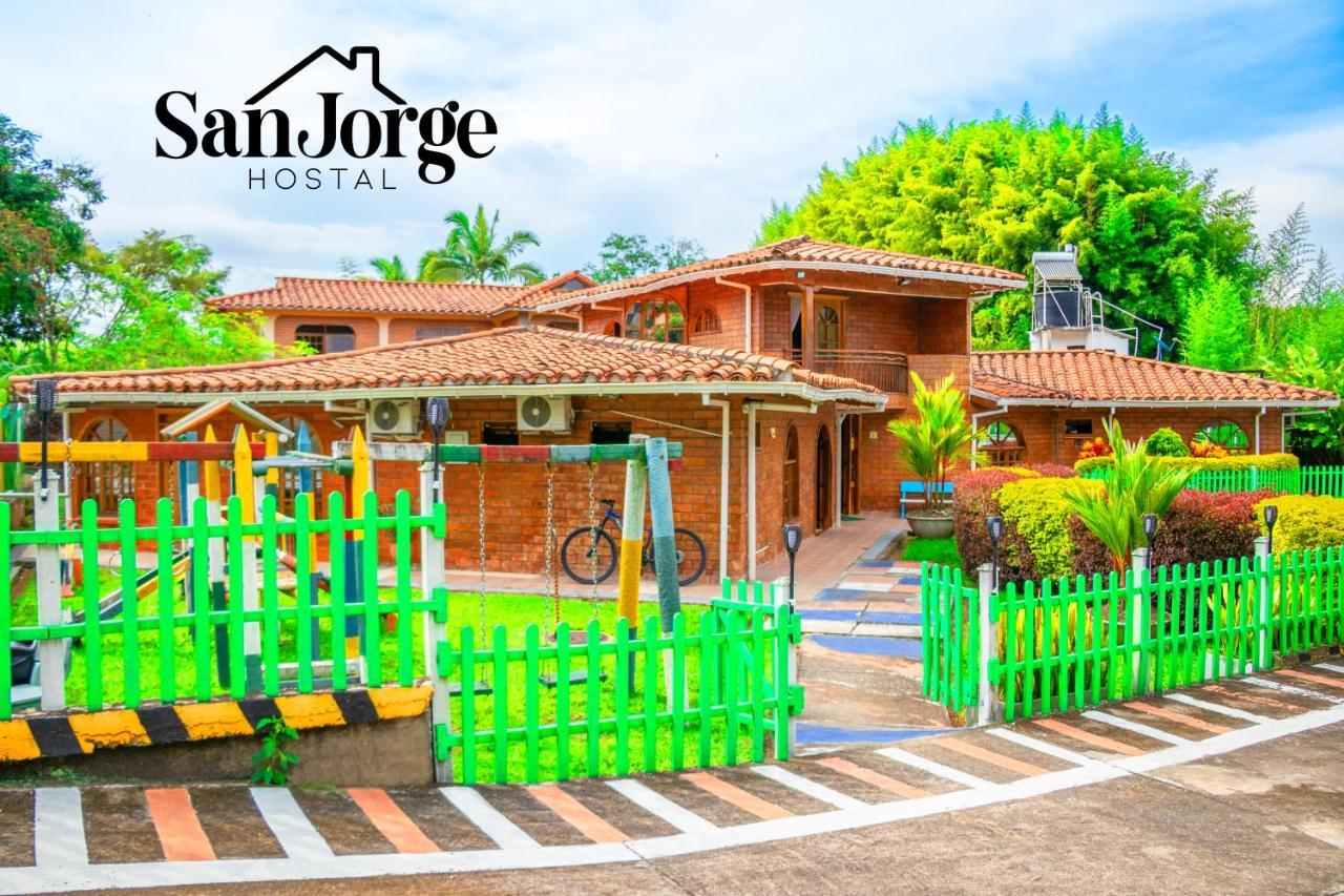 Hostal San Jorge Cerritos ภายนอก รูปภาพ