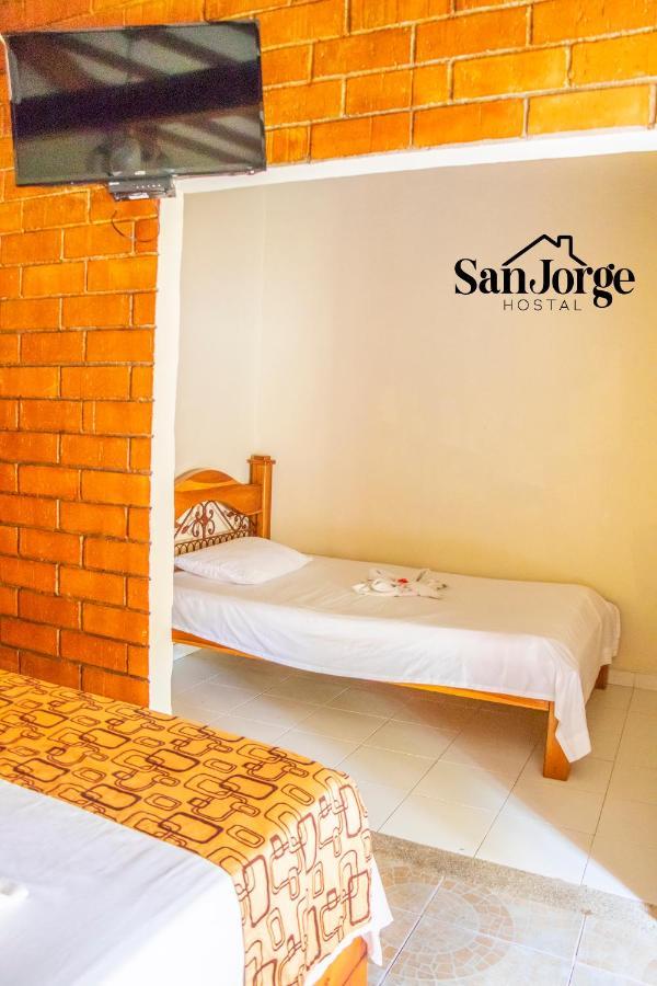 Hostal San Jorge Cerritos ภายนอก รูปภาพ